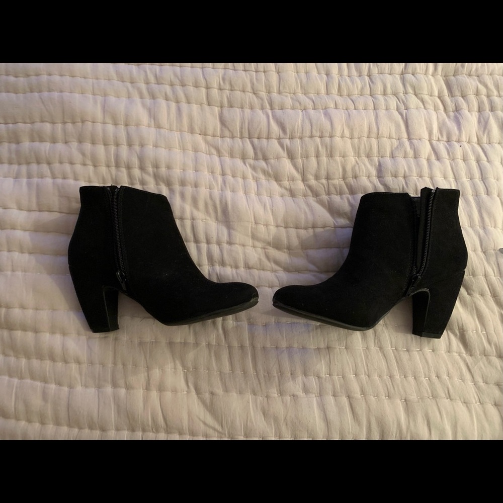 Express Suede Booties